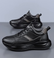 Chaussures de course pour hommes à semelle épaisse, rehaussantes, style Dad Shoes, couleurs noir, blanc, Panda, prêtes à être expédiées, en stock, faible MOQ