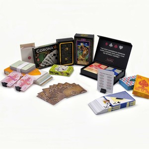Cartes à jouer personnalisées créatives 57x87mm coins arrondis écologiques pour jeux de cartes et cadeaux promotionnels - Product Image 1