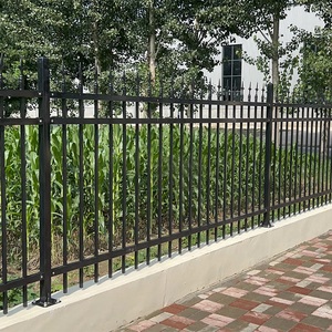 ألواح سياج معدنية مطلية باللون الأسود من XUYA مضادة للتآكل للحدائق والمناطق السكنية الآمنة - Product Image 3