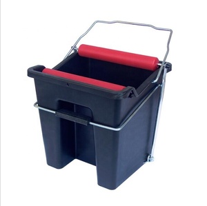 Màu Đen màu vàng nhựa bóp Con lăn wringer lau xô xô nước xô winger lau xô - Product Image 5