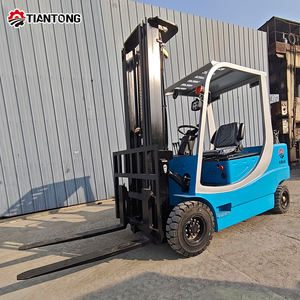 Электрический противовесный погрузчик грузоподъемностью 2 тонны, сертифицированный CE, с нулевым уровнем выбросов, на аккумуляторе, для внутренних работ по обработке материалов - Product Image 6