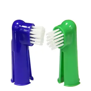 Ensemble 4-en-1 dentifrice et brosse à dents pour chat et chien, fournitures pour animaux de compagnie, vente en gros d'usine, emballage sous blister en plastique et nylon - Product Image 6
