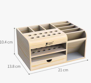 ToolGuide di Legno Scatola di Immagazzinaggio Cacciavite Pinzetta Holder per il Telefono Mobile Strumenti di Riparazione delle Parti - Product Image 4