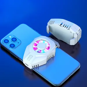 Refroidisseur de téléphone portable L01 Radiateur de refroidissement pour téléphone portable Accessoires de jeu PUBG Ventilateur de refroidissement mobile pour téléphone Radiateur à semi-conducteur