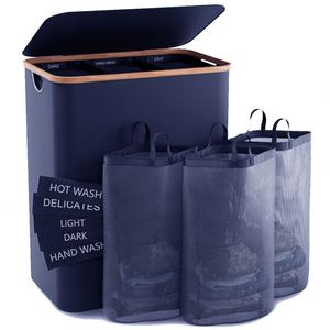 Customizable Capacity <b>Foldable</b> Detachable <b>Laundry</b> Hamper Custom Logo OEM Brand Customizable Size Oxford Cloth <b>Laundry</b> <b>Basket</b> - Product Image 1