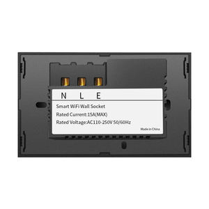 <span class=keywords><strong>Enchufe</strong></span> Inteligente WiFi Tuya con <span class=keywords><strong>Temporizador</strong></span> de Energía, Nivel IP66, Red Zigbee para Uso Doméstico, Interruptores de Pared Inteligentes - Product Image 3