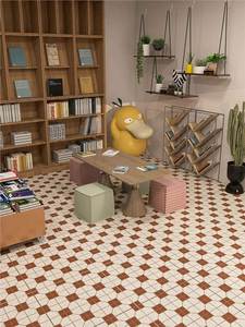 Piastrelle Decorative Floreali Artistiche, Colorate Opache e Lucide 600*600 per Arredamento Interno - Product Image 5