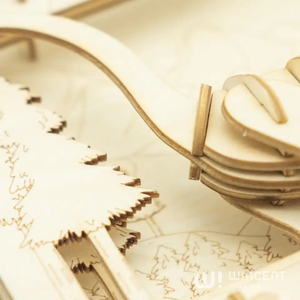 Wcent design assemblaggio brontosauro in legno per bambini Custom criniera puzzle cartoline in legno all'ingrosso giocattoli - Product Image 6