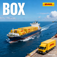 Sea Ddp LCL + Livraison express à la porte ou à l'entrepôt avec DHL en 40-45 jours