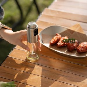 <b>Mini</b> Stainless Steel 304 Eco-Friendly Glass Oil Sprayer 70ml for Cooking BBQ Pan Salads Baking Olive Oil Vinegar - Product Image 6