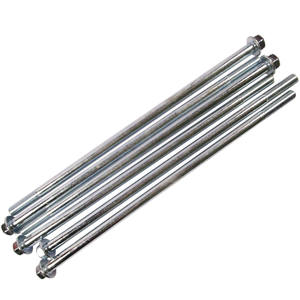 Eje de rotor de paso fino M10 de 275 mm con rosca de precisión de 1,25 mm, piezas de reparación para generadores diésel, pernos extendidos - Product Image 3