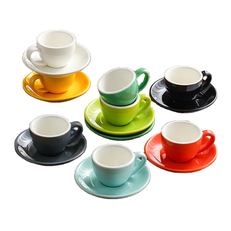 Custom Logo 5 OZ Wholesale Coffee Mugs - Taoyangzi Ceramic