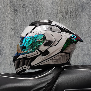 Casco de Motocicleta Unisex, Elegante, de Alta Calidad, Nuevo Estándar, con Doble Visera, para Scooter Eléctrico, ABS, Modular, de Carreras - Product Image 1
