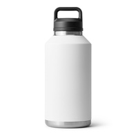 Gourde isotherme portable en acier inoxydable 304 à double paroi de 64 oz pour voyage transfrontalier, isolation thermique 12-24h