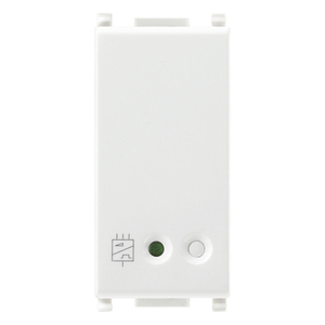 Interface 2 Traditional Commands 1M White Wall <b>Switch</b> 5.1x4.3x5.3cm - Product Image 1