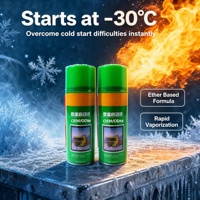 Fluide de démarrage à froid en spray 450 ml pour moteur diesel, allumage rapide à -30 degrés, pour tracteurs, camions, générateurs, vente en gros