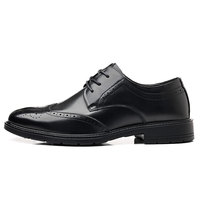 Chaussures en cuir pour hommes haut de gamme, style britannique, pour le printemps, formelles, de mariage et brogues