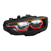 Nouvelles pièces automobiles SJC, phare avant RGB amélioré pour BMW Série 4 F32 F36 F82 F80, phare coloré, DRL multicolore, plug and play