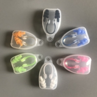 Bouchons d'oreille en Silicone antibruit, bouchons d'oreille étanches pour surf, natation, Sports aquatiques, bouchons d'oreille en Silicone