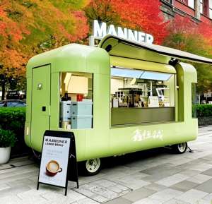 Mini camion en aluminium et chariot de restauration mobile <span class=keywords><strong>pour</strong></span> la vente de restauration rapide, de glaces et de pommes de terre au Ghana |   Direct usine avec CE et code VIN - Product Image 5