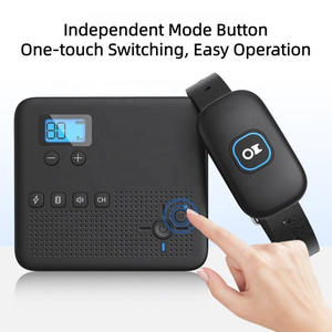 Valla Electrónica para Perros con Batería Recargable, Radio de Acción Efectiva ~150m, Pantalla LED, Resistente al Agua IP67, <span class=keywords><strong>Collar</strong></span> de Control de Ladridos para Múltiples Perros - Product Image 6