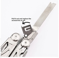 Outils multifonctions, outil multifonction manuel, ciseaux pliants, coupe-fils, équipement de survie EDC, pinces manuelles, métriques, OEM, acier inoxydable