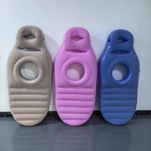 Matelas de grossesse gonflable de flocage personnalisé avec trou de ventre sans phtalates PVC - Product Image 3