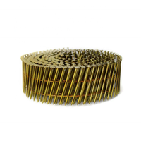 Workpro — clous à bobines plaquées à 15 degrés, avec tige métallique, bobine de 2 pouces, 2.5mm x 7.5mm avec une tête unie