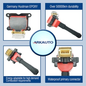 ARKAUTO BOBINE D'ALLUMAGE À Énergie Élevée 12131703359 12139066468 UF226 pour BWM 3 5 7 <span class=keywords><strong>E32</strong></span> E34 E36 E38 M50 M52 M60 2.5 2.8 3.0 4.0 - Product Image 2
