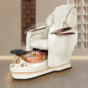 European Style Modern Spa Massage Chair Reclinable Electric Pedicure And Manicure Chair Salon Beauty Furniture