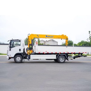 Factory Supply Japan Isuzu 4X2 Flatbed <b>Tow</b> <b>Wrecker</b> Type Straight Boom Crane <b>Truck</b> For Vehicle Recovery - Product Image 2