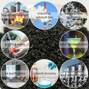 Charbon actif granulaire anthracite de 4 à 8 mesh, valeur d'iode de 600 à 1100, pour le traitement de l'eau, les additifs pétroliers, les eaux usées - Product Image 4