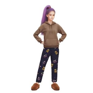 Disfraz de Cosplay de <span class=keywords><strong>Anime</strong></span> para Niños, Pijama de Mira de Kpop, Sudadera con Capucha de Oso Morado de Mira, Disfraces de Halloween - Product Image 2