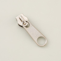 Tirettes de fermeture éclair métalliques non verrouillables n° 3, 5, 8, 10, curseur long pour bagages, sacs d'école, housses de couette ; Couleurs argent et noir