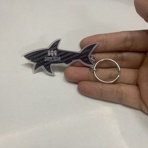 Tùy chỉnh có kích thước cá mập Keyring cứng PC sơn cá nhân vrunk Jules Paul keychain sáng tạo khuyến mại Carabiner - Product Image 4