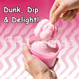 OEM granulato zucchero vitaminico immersione Gummies zucchero filato lecca lecca di frutta fresca frutta per immersione in polvere - Product Image 3