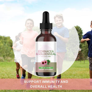 Özel ekinezya ve Goldenseal kökleri alkol ücretsiz anne tentür sıvı yetişkinler için diyet vitaminleri düşer - Product Image 6