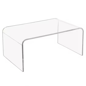 Kristallijne Woonkamer Op Maat Gemaakte Luxe Moderne Heldere Vierkante Salontafel Van Acryl - Product Image 5