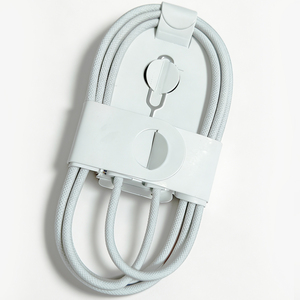 Новый кабель для быстрой зарядки и синхронизации данных Type-C на Type-C 60 Вт для iPhone 15, 16, 17 Pro Max, Samsung Android, с коробкой (модель <span class=keywords><strong>2026</strong></span> года) - Product Image 3