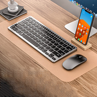 Teclado y Ratón Inalámbricos Bluetooth 2.4Ghz Multi Dispositivo en Existencia, Teclado y Ratón en Español con USB