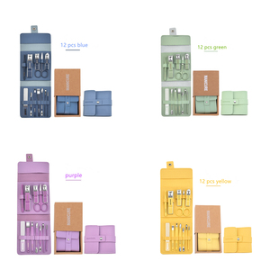 Set di Tagliaunghie Professionale, 12 Pezzi, Strumenti <span class=keywords><strong>per</strong></span> Manicure e <span class=keywords><strong>Pedicure</strong></span>, Vendita Diretta dalla Fabbrica - Product Image 3