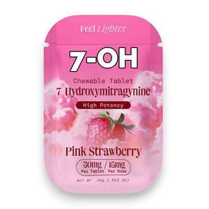 Tùy chỉnh in ấn 7-Oh 1CT Tablet Mẫu Gói với hộp hiển thị 1CT Viên nhai vỉ với hiển thị Feeder hộp bán lẻ - Product Image 3