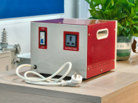 AC Fase Tunggal 220V 5KVA/10KVA Tampilan Digital Otomatis Penstabil Tembaga Penuh Pengiriman Gratis