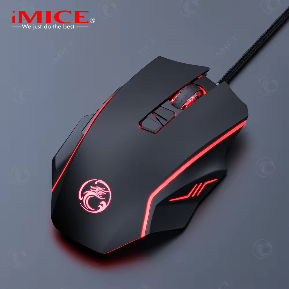 IMICE X4 7200DPI Gaming Mouse - Programmable & Ergonomic