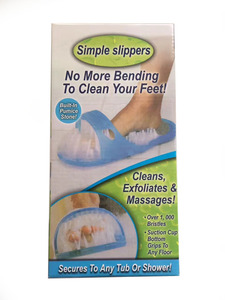 <strong>Foot</strong> Scrubber Massager <strong>Scrub</strong> <strong>Feet</strong> Cleaner Washer Brush for <strong>Shower</strong> Spa Massage Floor Slipper,<strong>Feet</strong> Cleaning Brush <strong>Foot</strong> CareTool - Product Image 3