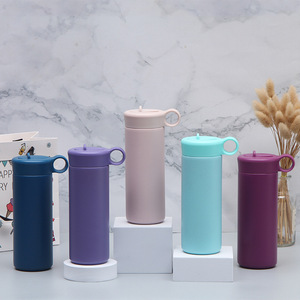 304 tasse isolée en acier inoxydable nouvelle peinture en aérosol Portable Sports de plein air tasse à main en métal verres tasse intelligente - Product Image 1
