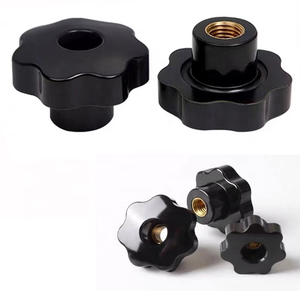 بلاستيك سداسي الشكل على شكل نجمة مع خيط نحاسي لخزانة الملابس درج خزانة المطبخ - Product Image 5