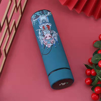 Meilleure vente 500ml bouteille d'eau intelligente en acier inoxydable avec affichage de la température LED en gros pour la rentrée des classes