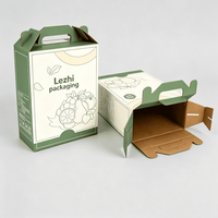 Caja de Embalaje Personalizada para Botellas de Jugo, Caja de Cartón Corrugado para Bebidas de Frutas, Cajas Plegables para Bebidas Energéticas