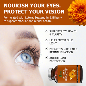 Cápsulas Veganas para la Salud Ocular con Omega-3, Luteína, Zeaxantina, Extracto de Arándano y Caléndula para la Visión Nocturna - Product Image 5